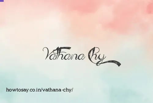 Vathana Chy
