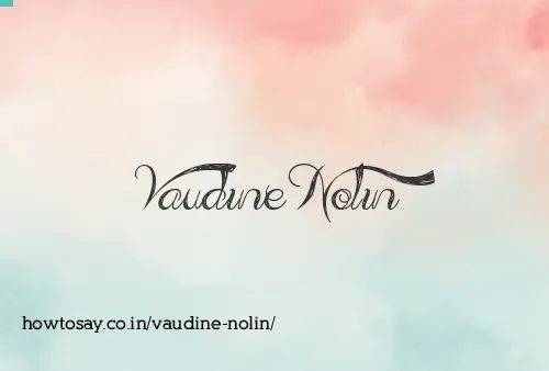 Vaudine Nolin