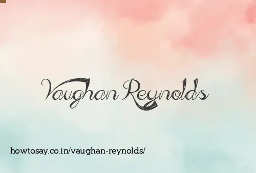 Vaughan Reynolds