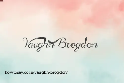 Vaughn Brogdon
