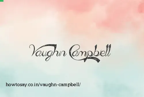 Vaughn Campbell
