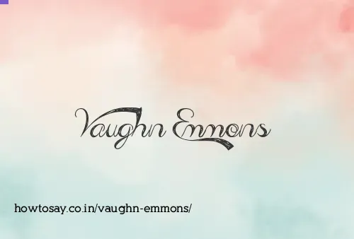 Vaughn Emmons