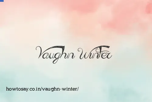 Vaughn Winter