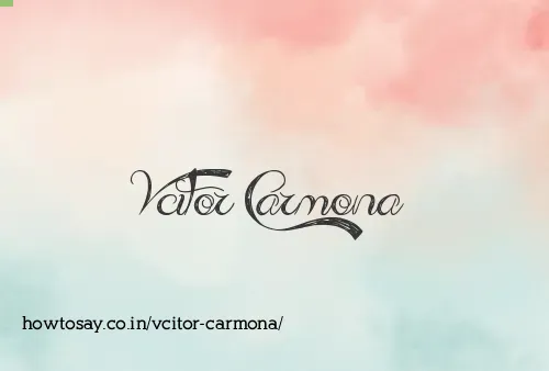 Vcitor Carmona