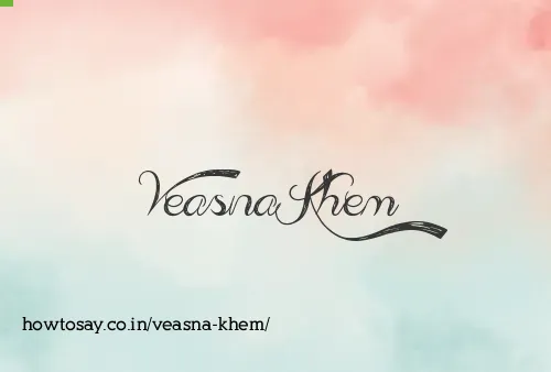 Veasna Khem
