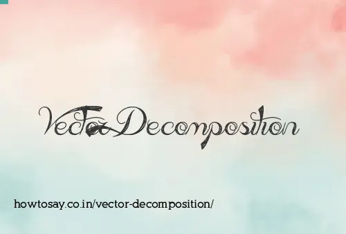 Vector Decomposition
