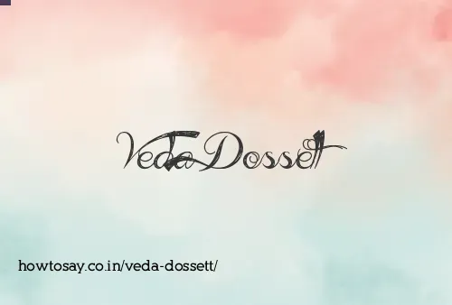 Veda Dossett