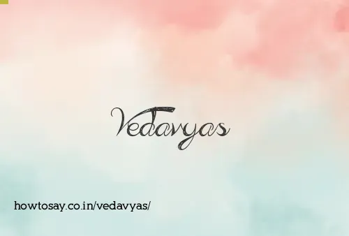 Vedavyas