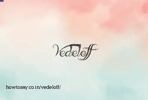 Vedeloff