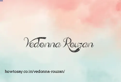 Vedonna Rouzan