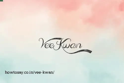 Vee Kwan