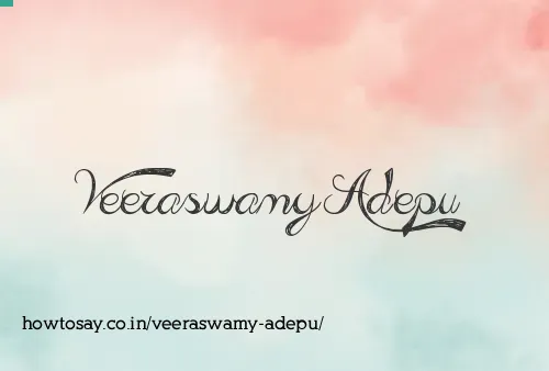 Veeraswamy Adepu