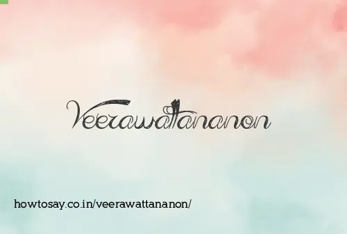 Veerawattananon