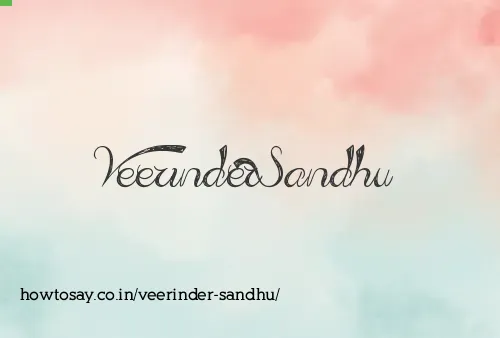 Veerinder Sandhu