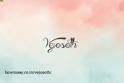 Vejosoth