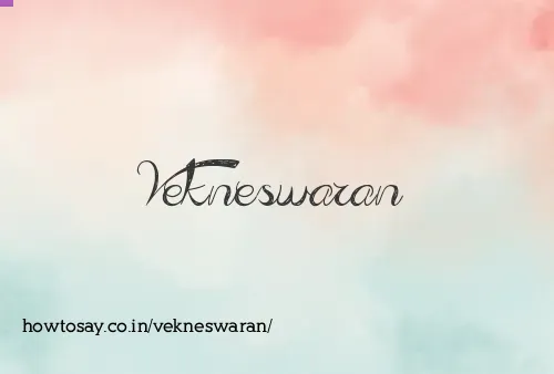 Vekneswaran