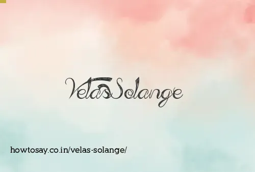 Velas Solange