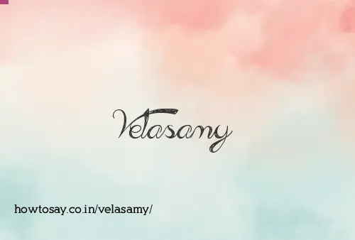 Velasamy