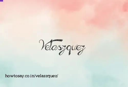 Velaszquez