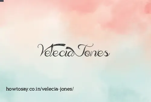 Velecia Jones