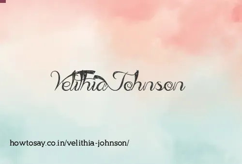 Velithia Johnson