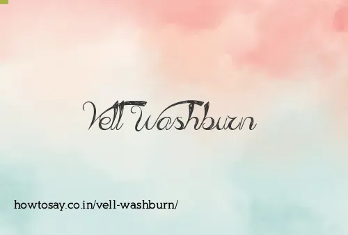 Vell Washburn