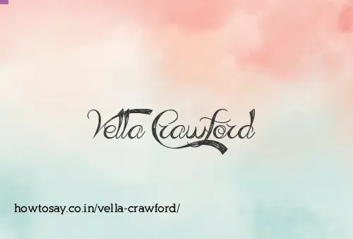 Vella Crawford