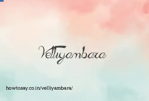 Velliyambara
