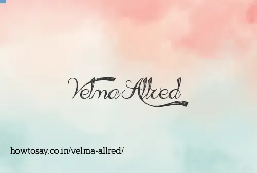 Velma Allred
