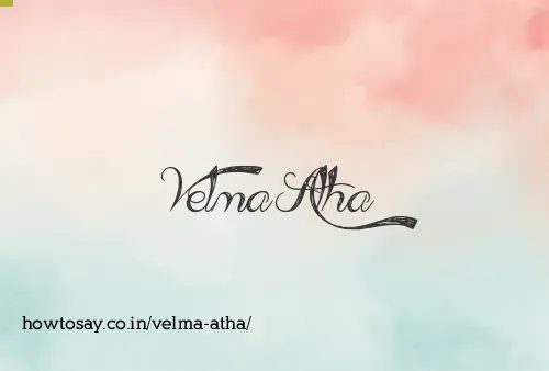 Velma Atha