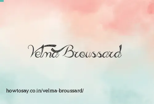 Velma Broussard