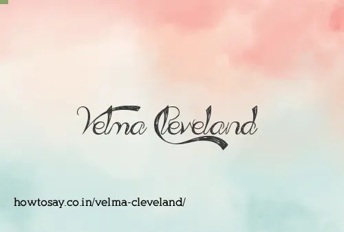 Velma Cleveland