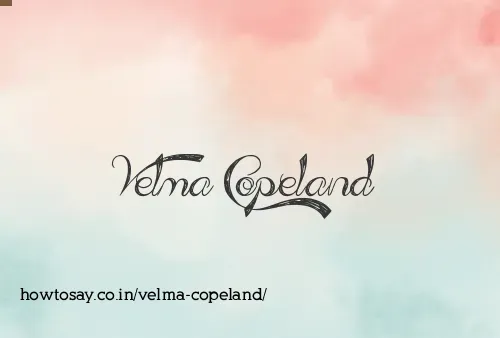 Velma Copeland