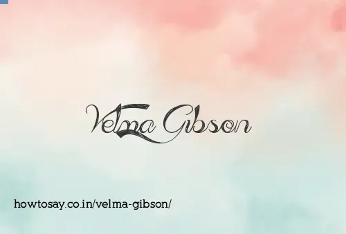 Velma Gibson