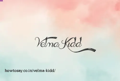 Velma Kidd