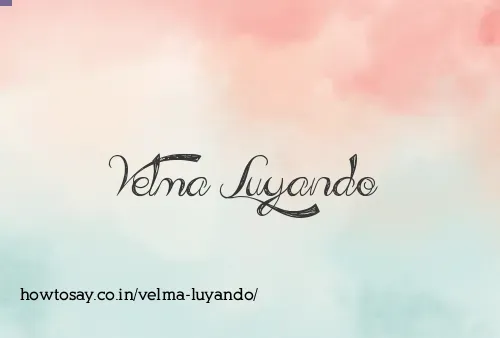 Velma Luyando