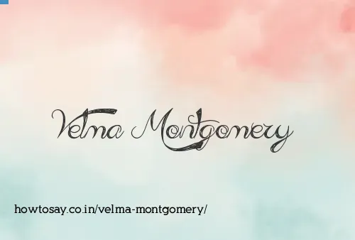 Velma Montgomery