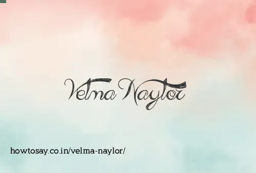 Velma Naylor