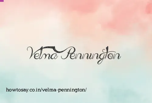 Velma Pennington