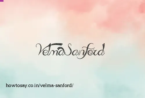 Velma Sanford