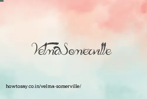 Velma Somerville
