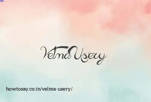 Velma Usery