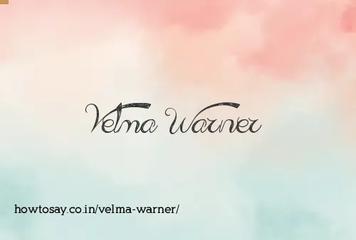 Velma Warner