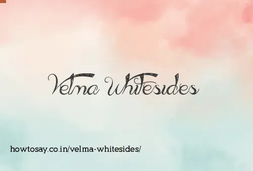 Velma Whitesides