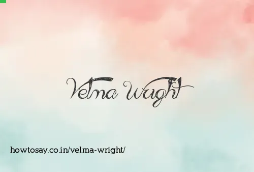 Velma Wright