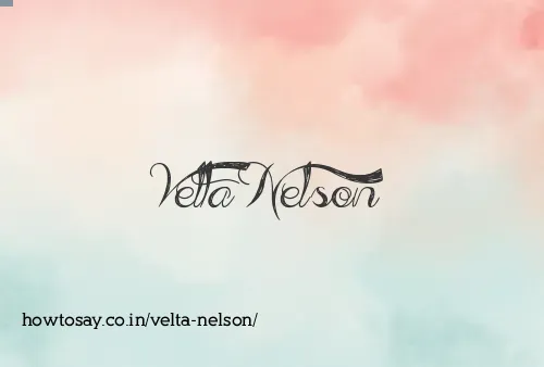 Velta Nelson
