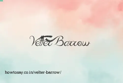 Velter Barrow