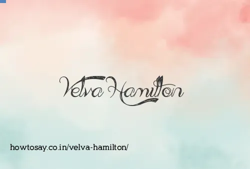Velva Hamilton
