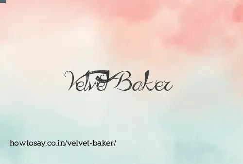 Velvet Baker