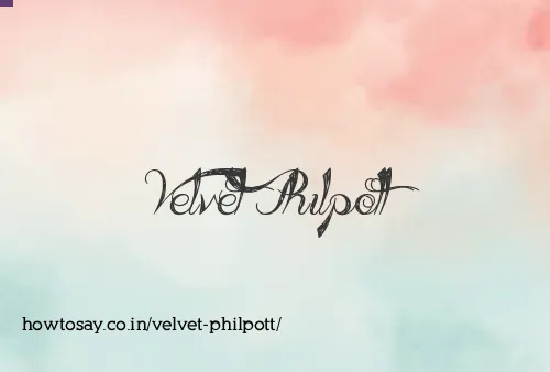 Velvet Philpott